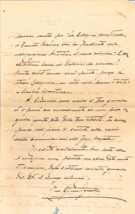 Lettera di Giuseppe Agnello a Giovanni Ansaldo, 18-04-1940 (4)